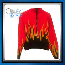 Load image into Gallery viewer, Hot like Lava Zip Up