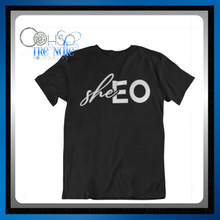 Load image into Gallery viewer, She-EO Boss Moves Tee