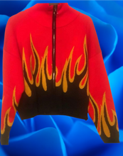 Load image into Gallery viewer, Hot like Lava Zip Up